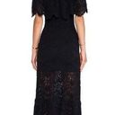 Nightcap Positano Black Lace Off Shoulders Maxi Dress Photo 1