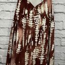 Pink Lily , Brown tie dye Dress L. Photo 0