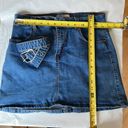 American Bazi Denim Mini Skirt Photo 7