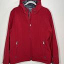 Free Country WOMENS SUPER SOFTSHELL JACKET RED Zipper Front XL Photo 0