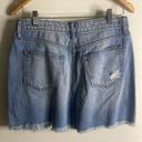 sts blue  skirt denim distressed Emily mini Sz 28 Photo 5