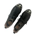 Miu Miu  Black Glitter High Top Sneaker Jewel Toe Tennis Shoe Size 35.5 EU 5.5 US Photo 4