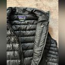 Patagonia  Women's Down Sweater Black Mock Neck Full Zip Puffer Vest Size M Photo 2