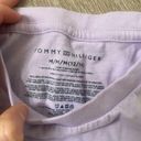 Tommy Hilfiger Lilac Logo Tee Size Small Photo 1