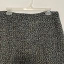 Talbots  Navy Blue Cream Beige Blue Tan Tweed Preppy Work Straight Pencil Skirt Photo 3