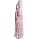 Rococo NWT  Sand Etre Pink Shimmer Maxi Dress Photo 4