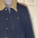 Tommy Hilfiger  Denim Jacket Faux Fur Lining Vintage 1990s Y2K L Photo 3