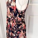 American Eagle  OUTFITTERS FLORAL PRINT NAVY SUNDRESS Photo 1