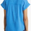 Tommy Bahama Blue Coral Isle Gauze Top Size Small Photo 3