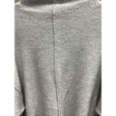 Free People  Wool Blend Mock Neck Light Grey Crop Sweater M final price Photo 3