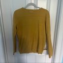 Harper  Lane Mustard Yellow/Goldenrod Sweater Sz M Photo 1