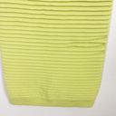 BCBGeneration  Bodycon Mini Dress Bright Lime Size XS Small Photo 3