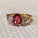 Ruby New Lab-Created  Gold Filled Ring Size 5 Photo 4