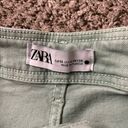 ZARA Marine Straight Green Pants Photo 2