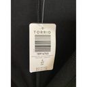 Torrid  New Ruched Long Sleeve Bodycon Dress in Black Size 4X Size 4 Photo 6