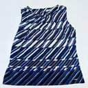 Calvin Klein blue Tan Women's Sleeveless Top Shirt Blouse Size XL Photo 7