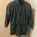 London Fog  olive microfiber jacket sz medium Photo 1