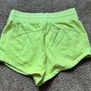 Lululemon  Inner Glow High-Rise Short 3" Neon Garment Dye Solid Highlight Photo 7