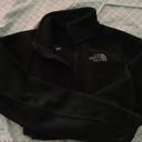 The North Face  black fleece zip up Photo 2