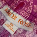 Knox Rose  Wide Leg, Elastic Drawstring Waistband Floral Pink Lounge Pants - XXL Photo 5