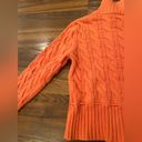 Ralph Lauren vintage POLO jeans orange sweater with tie middle Photo 4