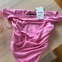 ZARA NWT  Draped Crop Top Photo 2