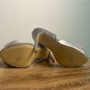 Audrey Brooke  silver heels size 7 Photo 15