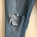 The Loft  Outlet Distressed Blue Girlfriend Jeans Women's Size 8 Petite 8P Photo 3