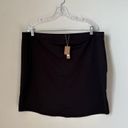 SKIMS  Short Swim Skirt in Onyx Photo 3