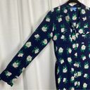 Draper James  Blue Floral Magnolia Shirt Dress Sz.0 Photo 10