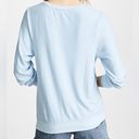 Wildfox  Viva La Bedtime Sweater Vin Varsity Blue Skies Small Photo 1