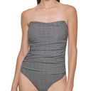 DKNY  Womens Bandeau Maillot One Piece Swimsuit Size Xxlarge Photo 1