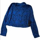 Chloe K NWT  Blue Floral Blouse Photo 4