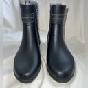 London Fog Women’s Piccadilly Black Rain Boot Size 6 Photo 2