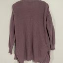 Maurice's  Purple Frayed Hem Cardigan Photo 6