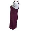 Likely  Bridgeport Strappy Body Con Dress In Plum Sheath Cocktail Womens Size 10 Photo 5