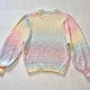Vestique NWOT  Rainbow Knit Sweater size Small Photo 6