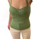 Energie  Green and white polka dot bra top NWT! Photo 5