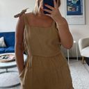 ZARA Linen Romper Photo 0