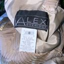 Alex Evenings  Shimmering Gold 2Pc Formal Jacket & Gown Special Event Dress 8 Photo 13