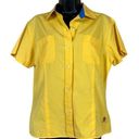 Tommy Hilfiger Vintage  Short Sleeve Button Down Top Size 10 Photo 0