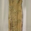 Windsor Gold Embellished Formal Dress Photo 4