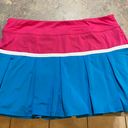 FILA Raspberry & Blue Tennis Skort size Lg Photo 6