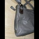 Coach  18303‎ Kristen Gray Croc Spectator Leather Expandable Side Zips Tote Photo 5