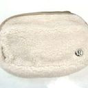 Lululemon  Cream Sherpa Everywhere Belt bag Fleece Fanny Pack Photo 1