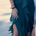 Pretty Little Thing Formal Green Dress Photo 1