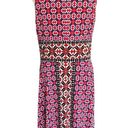 London Times  sheath red pink black dress size 8 Photo 1