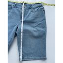 J.Jill  Denim Bermuda Jean Stretch Shorts Size 4 Photo 4