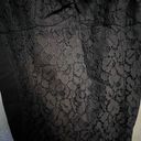 American Eagle  Black Floral Lace Sleeveless Tank Bodycon Mini Dress Size 8 Photo 10