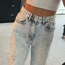 Acid Wash High Waisted Jeans Multi Size XS Photo 0